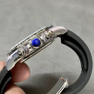 ĐỒNG HỒ ROLEX DAYTONA COSMOGRAPH REP 11 MẶT ĐEN NIỀNG CERAMIC NHÀ MÁY Q 40MM 4 ĐỒNG HỒ ROLEX DAYTONA COSMOGRAPH REP 11 MẶT ĐEN NIỀNG CERAMIC NHÀ MÁY Q 40MM