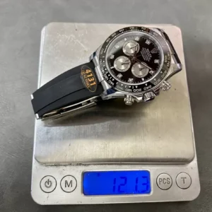 ĐỒNG HỒ ROLEX DAYTONA COSMOGRAPH REP 11 MẶT ĐEN NIỀNG CERAMIC NHÀ MÁY Q 40MM 8 ĐỒNG HỒ ROLEX DAYTONA COSMOGRAPH REP 11 MẶT ĐEN NIỀNG CERAMIC NHÀ MÁY Q 40MM