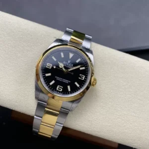 ĐỒNG HỒ ROLEX EXPLORER 124273 REPLICA 1:1 MẶT ĐEN CỌC SỐ DẠ QUANG 36MM 3 ĐỒNG HỒ ROLEX EXPLORER 124273 REPLICA 11 MẶT ĐEN CỌC SỐ DẠ QUANG 36MM