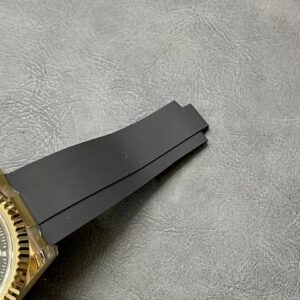 ROLEX SKY DWELLER 336238 REP BLACK DIAL WATCH PLATED GOLD 42MM 7 ĐỒNG HỒ ROLEX SKY DWELLER 336238 REP 11 MẶT ĐEN MẠ VÀNG DÂY CAO SU CAO CẤP 42MM