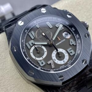 ĐỒNG HỒ CHẾ TÁC AUDEMARS PIGUET ROYAL OAK OFFSHORE 26205AU MẶT ĐEN VỎ CACBON APF 42MM 3 ĐỒNG HỒ CHẾ TÁC AUDEMARS PIGUET ROYAL OAK OFFSHORE 26205AU MẶT ĐEN VỎ CACBON APF 42MM
