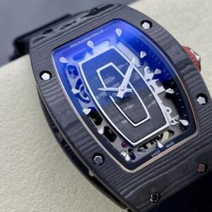RICHARD MILLE RM07-01 REPLICA WATCH CACBON NTPT TITANIUM 32X46MM 2 ĐỒNG HỒ RICHARD MILLE RM07-01 CACBON NTPT TITANIUM MẶT XÁM 32X46MM