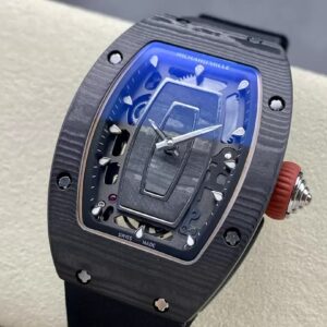 RICHARD MILLE RM07-01 REPLICA WATCH CACBON NTPT TITANIUM 32X46MM 1 ĐỒNG HỒ RICHARD MILLE RM07-01 CACBON NTPT TITANIUM MẶT XÁM 32X46MM