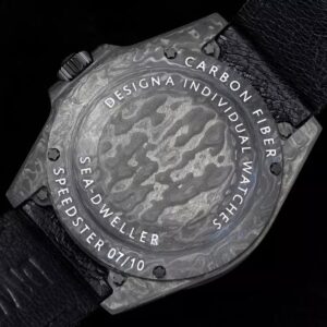 ROLEX SEA-DWELLER M126600 REPLICA WATCH YELLOW DIAL DIW FACTORY 43MM 7 ĐỒNG HỒ ROLEX SEA-DWELLER M126600 CHẾ TÁC VỎ SỢI CACBON DIW FACTORY 43MM