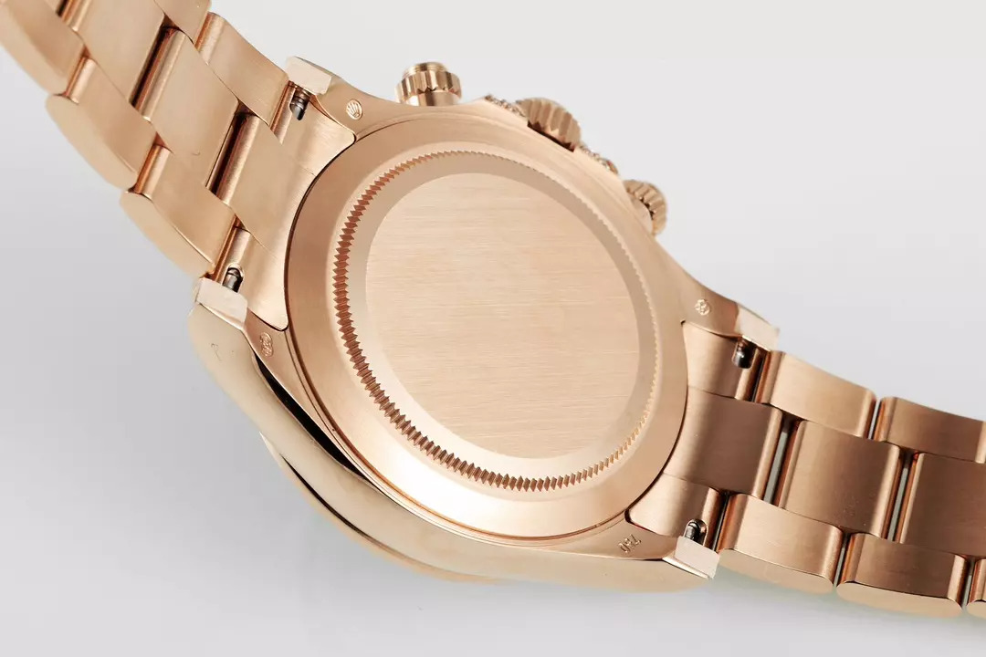 ĐỒNG HỒ ROLEX DAYTONA RAINBOW SUPER FAKE ROSE GOLD MẶT ĐEN ZFACTORY 40MM (2) ĐỒNG HỒ ROLEX DAYTONA RAINBOW SUPER FAKE ROSE GOLD MẶT ĐEN ZFACTORY 40MM (1)