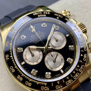 ROLEX DAYTONA REP 1:1 WATCH DIAMOND NUMBER 140G V6 Q FACTORY 40MM 2 ĐỒNG HỒ ROLEX DAYTONA REP 11 CỌC SỐ ĐÁ TRỌNG LƯỢNG 140G V6 QF 40MM (1)