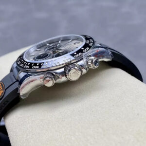 ROLEX DAYTONA REPLICA 11 WATCH GREY DIAL WEIGHT 140G V6 QF 40MM 4 ĐỒNG HỒ ROLEX DAYTONA REP 11 MẶT XÁM TRỌNG LƯỢNG 140G V6 QF 40MM (1)