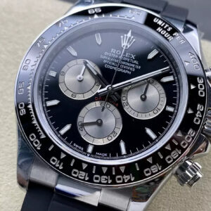 ROLEX DAYTONA SUPER FAKE WATCH V6 REFINE WEIGHT 140G QF 40MM 1 ĐỒNG HỒ ROLEX DAYTONA REP 11 V6 TINH CHỈNH TRỌNG LƯỢNG 140G QF 40MM (1)