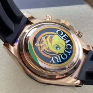 ROLEX DAYTONA REPLICA WATCHES V6 ROSE GOLD FLEX OYSTER STRAP 140G QF 40MM 6 ĐỒNG HỒ ROLEX DAYTONA REPLICA V6 ROSE GOLD CỌC SỐ DẠ QUANG 140G QF 40MM (1)