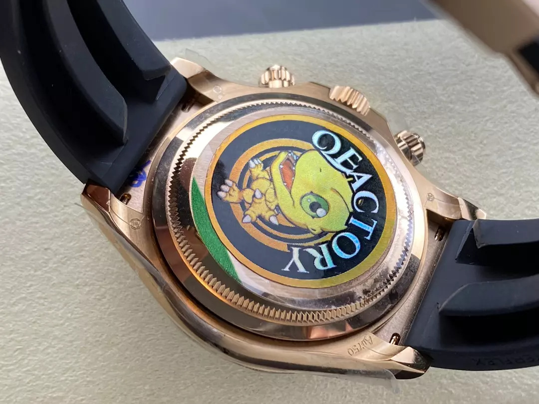 ĐỒNG HỒ ROLEX DAYTONA REPLICA V6 ROSE GOLD CỌC SỐ DẠ QUANG 140G QF 40MM (4) ĐỒNG HỒ ROLEX DAYTONA REPLICA V6 ROSE GOLD CỌC SỐ DẠ QUANG 140G QF 40MM (1)