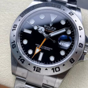 ROLEX EXPLORER REPLICA WATCH BLACK DIAL CLEAN FACTORY 42MM 1 ĐỒNG HỒ ROLEX EXPLORER NAM MẶT SỐ ĐEN REPLICA NHÀ MÁY CLEAN 42MM (1)