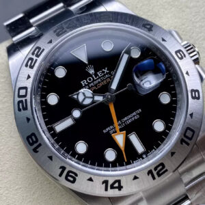 ROLEX EXPLORER REPLICA WATCH BLACK DIAL CLEAN FACTORY 42MM 2 ĐỒNG HỒ ROLEX EXPLORER NAM MẶT SỐ ĐEN REPLICA NHÀ MÁY CLEAN 42MM (1)