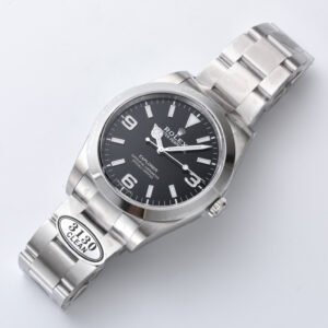 ROLEX EXPLORER REP 11 WATCH BLACK DIAL CLEAN FACTORY 39MM 2 ĐỒNG HỒ ROLEX EXPLORER REP 11 VIỀN TRƠN MẶT SỐ ĐEN NHÀ MÁY CLEAN 42MM (1)