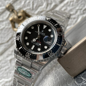ROLEX SEA-DWELLER REPLICA WATCH BLACK CLEAN FACTORY 43MM 3 ĐỒNG HỒ ROLEX SEA-DWELLER NAM REPLICA MẶT SỐ ĐEN CLEAN FACTORY 43MM (1)