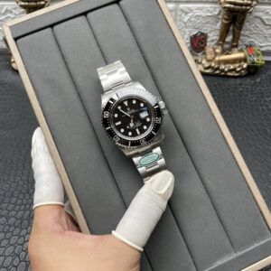 ROLEX SEA-DWELLER REPLICA WATCH BLACK CLEAN FACTORY 43MM 4 ĐỒNG HỒ ROLEX SEA-DWELLER NAM REPLICA MẶT SỐ ĐEN CLEAN FACTORY 43MM (1)