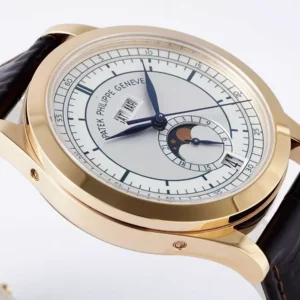 PATEK PHILIPPE COMPLICATION 5396R-001 REP 11 WATCH BLACK LEATHER STRAP 38.5MM 4 ĐỒNG HỒ PATEK PHILIPPE COMPLICATION 5396R-001 REPLICA 11 DÂY DA ĐEN 38 (1)