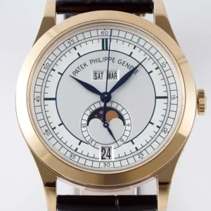 PATEK PHILIPPE COMPLICATION 5396R-001 REP 11 WATCH BLACK LEATHER STRAP 38.5MM 1 ĐỒNG HỒ PATEK PHILIPPE COMPLICATION 5396R-001 REPLICA 11 DÂY DA ĐEN 38 (1)
