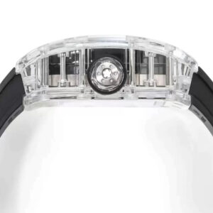 RICHARD MILLE RM38-02 REPLICA WATCH TOURBILLON SAPPHIRE CASE 41x50MM 7 ĐỒNG HỒ RICHARD MILLE RM38-02 TOURBILLON MÀU ĐEN VỎ SAPPHIRE 41x50MM (1)