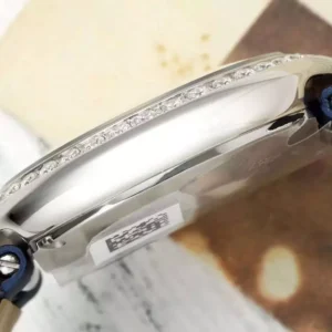 Cartier Ballon Blanc De Cartier Replica Watch Fabric Strap AF Factory 30mm 6 Đồng Hồ Cartier Ballon Blanc De Cartier Replica 11 Dây Vải AF Factory 30mm (1)