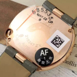 Cartier Ballon Blanc De Cartier Replica Watch Rose Gold With Stone Bezel AF Factory 30mm 6 Đồng Hồ Cartier Ballon Blanc De Cartier Replica 11 Rose Gold Đính Đá AF Factory 30mm (1)