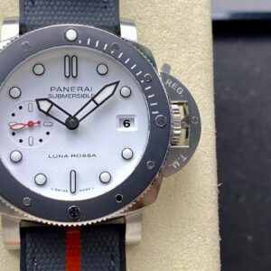 PANERAI PAM1579 REPLICA WATCHES LUNA ROSSA WHITE DIAL VSF 42MM 1 ĐỒNG HỒ PANRERAI PAM1579 REPLICA LUNA ROSSA MẶT TRẮNG VSF 42MM
