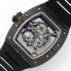 RICHARD MILLE REPLICA 11 RM055 WATCH CARBON NTPT BLACK APS FACTORY 43MM 7 ĐỒNG HỒ RICHARD MILLE REPLICA 11 RM055 CARBON NTPT NHÀ MÁY APS 43MM