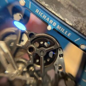 RICHARD MILLE RM055 REPLICA 11 WATCH BLUE RUBBER STRAP APS 43MM 5 ĐỒNG HỒ RICHARD MILLE RM055 REP 11 DÂY CAO SU XANH NHÀ MÁY APS 43MM (1)