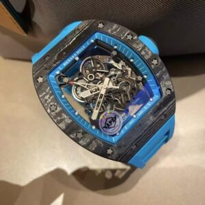 RICHARD MILLE RM055 REPLICA 11 WATCH BLUE RUBBER STRAP APS 43MM 2 ĐỒNG HỒ RICHARD MILLE RM055 REP 11 DÂY CAO SU XANH NHÀ MÁY APS 43MM (1)