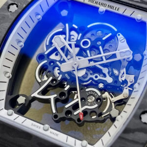 RICHARD MILLE RM055 REPLICA WATCH CACBON RUBBER STRAP ZF FACTORY 49.9X42.7MM 4 ĐỒNG HỒ RICHARD MILLE RM055 REPLICA 11 KHUNG TITAN CACBON ZF FACTORY 49.9X42 (1)