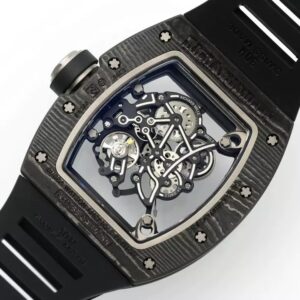 RICHARD MILLER RM055 FAKE 11 WATCH WHITE DIAL CARBON APS 43MM 5 ĐỒNG HỒ RICHARD MILLER RM055 FAKE 11 MẶT TRẮNG VỎ CARBON APS 43MM