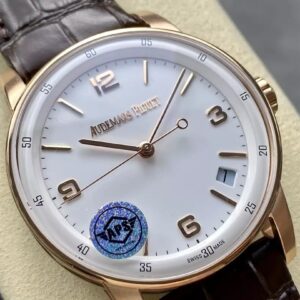 AUDEMARS PIGUET 15210OR REPLICA 1:1 WATCH WHITE DIAL APS FACTORY 41MM 1 ĐỒNG HỒ AUDEMARS PIGUET 15210OR REPLICA MẶT SỐ TRẮNG APS 41MM