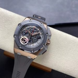 ĐỒNG HỒ AUDEMARS PIGUET 26568OM REPLICA RYOAL OAK OFFSHORE TKF 44MM 3 ĐỒNG HỒ AUDEMARS PIGUET 26568OM REPLICA RYOAL OAK OFFSHORE TKF 44MM