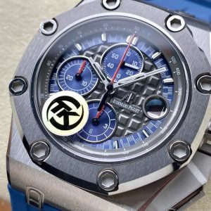 ĐỒNG HỒ AUDEMARS PIGUET 26568PM CHẾ TÁC ROYAL OAK OFFSHORE MẶT XANH 44MM 1 ĐỒNG HỒ AUDEMARS PIGUET 26568PM CHẾ TÁC ROYAL OAK OFFSHORE MẶT XANH 44MM