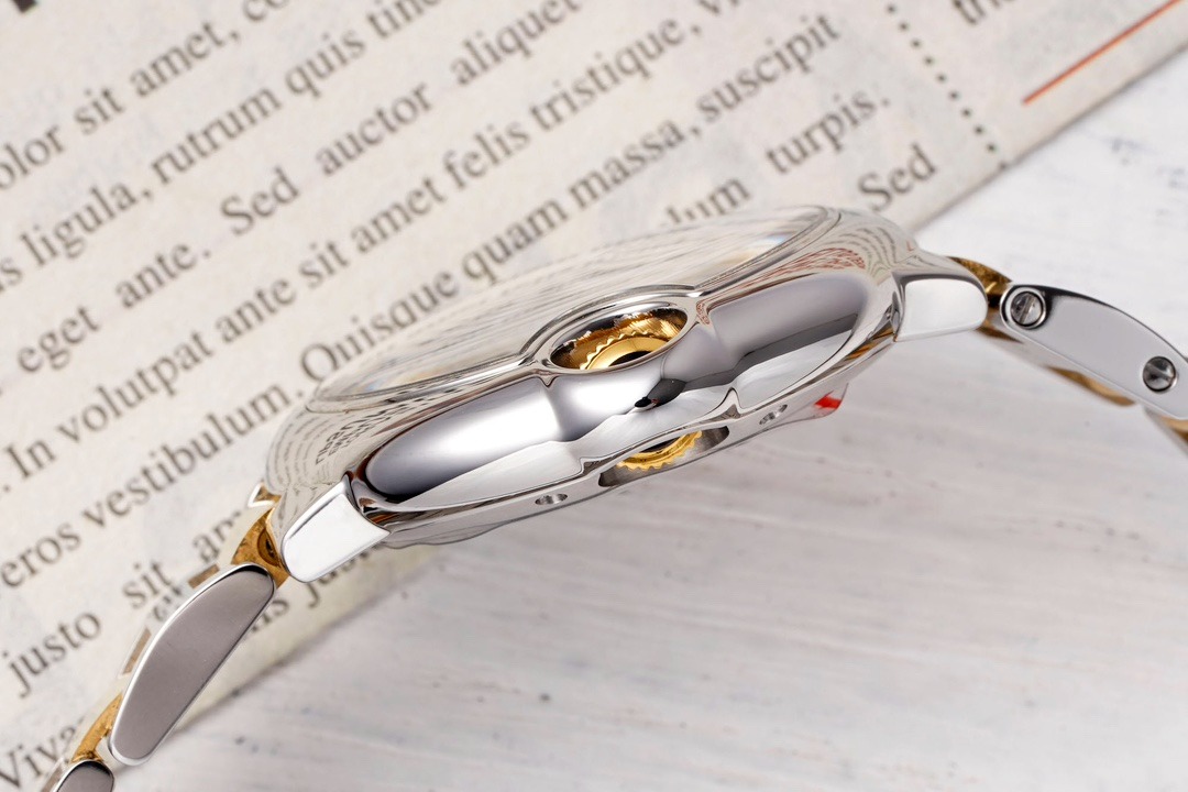 ĐỒNG HỒ CARTIER BLUE BALLOON FAKE 11 DEMI VÀNG VÀNG NHÀ MÁY AF 33MM (8) ĐỒNG HỒ CARTIER BLUE BALLOON FAKE 11 DEMI VÀNG VÀNG NHÀ MÁY AF 33MM