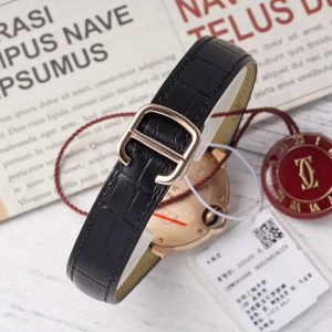 ĐỒNG HỒ CARTIER BLUE BALLOON REP 11 MẶT TRẮNG MẠ VÀNG HỒNG AF 33MM 8 ĐỒNG HỒ CARTIER BLUE BALLOON REP 11 MẶT TRẮNG MẠ VÀNG HỒNG AF 33MM