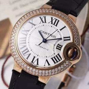 ĐỒNG HỒ CARTIER BLUE BALLOON REP 11 MẶT TRẮNG MẠ VÀNG HỒNG AF 33MM 1 ĐỒNG HỒ CARTIER BLUE BALLOON REP 11 MẶT TRẮNG MẠ VÀNG HỒNG AF 33MM