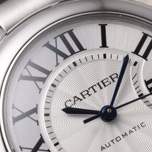 ĐỒNG HỒ CARTIER BLUE BALLOON REPLICA 11 MẶT TRẮNG NIỀNG TRƠN NHÀ MÁY AF 33MM 3 ĐỒNG HỒ CARTIER BLUE BALLOON REPLICA 11 MẶT TRẮNG NIỀNG TRƠN NHÀ MÁY AF 33MM