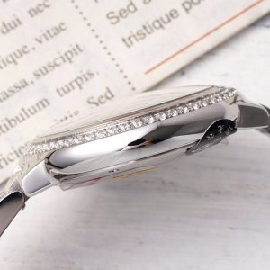 ĐỒNG HỒ CARTIER BLUE BALLOON REPLICA MẶT BẠC SỐ LA MÃ NHÀ MÁY AF 33MM 6 ĐỒNG HỒ CARTIER BLUE BALLOON REPLICA MẶT BẠC SỐ LA MÃ NHÀ MÁY AF 33MM