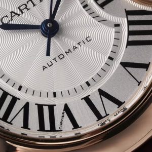 ĐỒNG HỒ CARTIER BLUE BALLOON REPLICA SỐ LA MÃ MẠ VÀNG HỒNG AF 33MM 4 ĐỒNG HỒ CARTIER BLUE BALLOON REPLICA SỐ LA MÃ MẠ VÀNG HỒNG AF 33MM