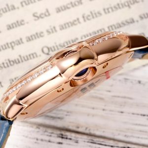 ĐỒNG HỒ CARTIER REPLICA 11 MẶT VÀNG SỐ LA MÃ NHÀ MÁY AF 33MM 5 ĐỒNG HỒ CARTIER REPLICA 11 MẶT VÀNG SỐ LA MÃ NHÀ MÁY AF 33MM