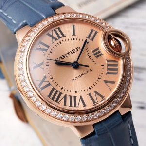 ĐỒNG HỒ CARTIER REPLICA 11 MẶT VÀNG SỐ LA MÃ NHÀ MÁY AF 33MM 2 ĐỒNG HỒ CARTIER REPLICA 11 MẶT VÀNG SỐ LA MÃ NHÀ MÁY AF 33MM