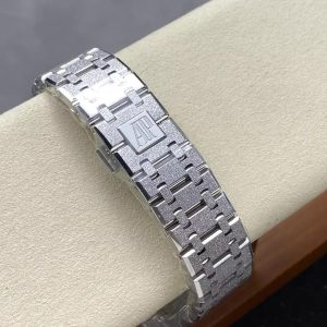 AUDEMARS PIGUET CRAFTED WATCH ROYAL OAK 15407 FROSTED GOLD 41MM 7 ĐỒNG HỒ CHẾ TÁC AUDEMARS PIGUET ROYAL OAK 15407 FROSTED GOLD 41MM