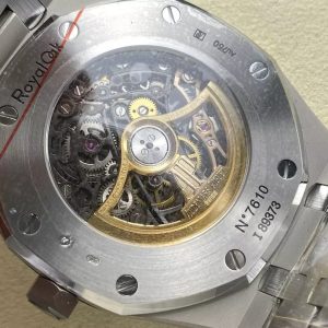 AUDEMARS PIGUET CRAFTED WATCH ROYAL OAK 15407 FROSTED GOLD 41MM 6 ĐỒNG HỒ CHẾ TÁC AUDEMARS PIGUET ROYAL OAK 15407 FROSTED GOLD 41MM