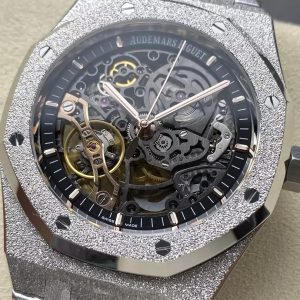 AUDEMARS PIGUET CRAFTED WATCH ROYAL OAK 15407 FROSTED GOLD 41MM 1 ĐỒNG HỒ CHẾ TÁC AUDEMARS PIGUET ROYAL OAK 15407 FROSTED GOLD 41MM