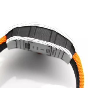 RICHARD MILLE RM35-01 CRAFTED WATCH CARBON ORANGE STRAP BBR FACTORY 44MM 5 ĐỒNG HỒ CHẾ TÁC RICHARD MILLE RM35-01 CARBON SIÊU NHẸ BBR 44MM
