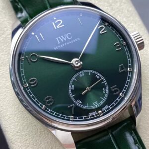 IWC PORTUGUESSE IW 358310 REPLICA WATCHES GREEN DIAL GR FACTORY 41MM 2 ĐỒNG HỒ IWC PORTUGUESSE IW 358310 REPLICA MẶT XANH NHÀ MÁY GR 41MM