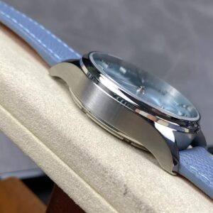 IWC PORTUGUESSE IW 358402 REPLICA WATCHES ICE BLUE DIAL GR FACTORY 41MM 5 ĐỒNG HỒ IWC PORTUGUESSE IW 358402 REPLICA MẶT XANH BĂNG NHÀ MÁY GR 41MM