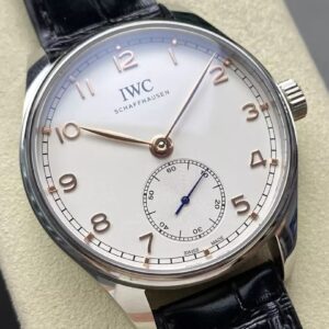 IWC PORTUGUESSE IW358303 REPLICA WATCHES BLACK LEATHER STRAP GR 41MM 2 ĐỒNG HỒ IWC PORTUGUESSE IW358303 REPLICA DÂY DA ĐEN NHÀ MÁY GR 41MM