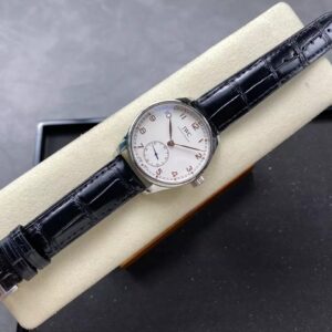 IWC PORTUGUESSE IW358303 REPLICA WATCHES BLACK LEATHER STRAP GR 41MM 3 ĐỒNG HỒ IWC PORTUGUESSE IW358303 REPLICA DÂY DA ĐEN NHÀ MÁY GR 41MM