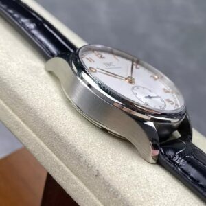 IWC PORTUGUESSE IW358303 REPLICA WATCHES BLACK LEATHER STRAP GR 41MM 5 ĐỒNG HỒ IWC PORTUGUESSE IW358303 REPLICA DÂY DA ĐEN NHÀ MÁY GR 41MM
